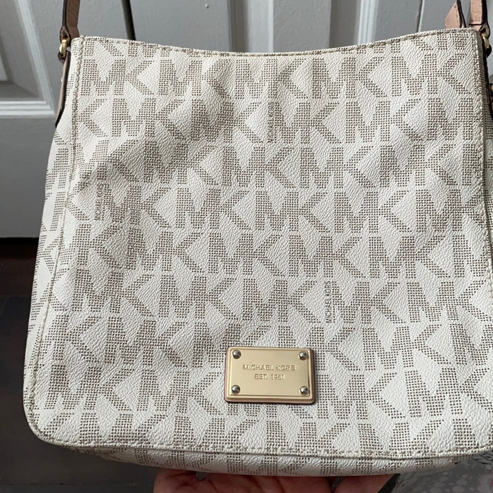 Michael Kors Signature Leather Crossbody